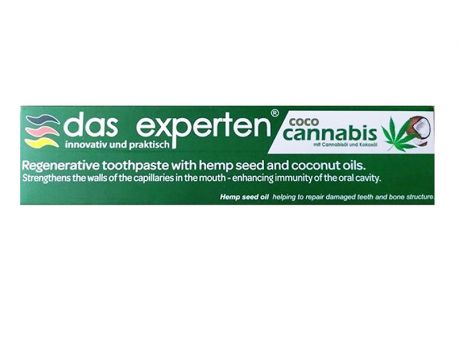 Зубная паста Das Experten Coco Cannabis Регенерирующая 70ml 2000039653