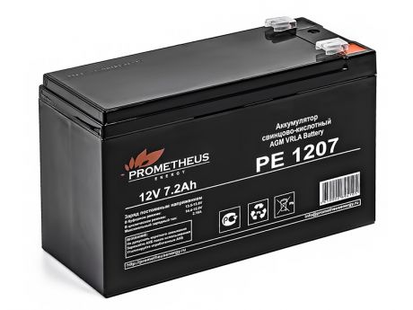 Аккумулятор для ИБП Prometheus Energy PE 1207L 12V 7Ah