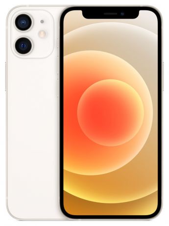 Сотовый телефон APPLE iPhone 12 Mini 128Gb White MGE43RU/A Выгодный набор для Selfie + серт. 200Р!!!