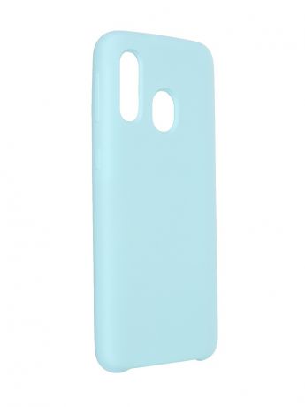 Чехол Innovation для Samsung Galaxy A40 Soft Inside Turquoise 19172