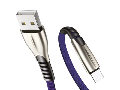 Аксессуар Exployd Sonder USB - USB Type-C 1m Blue EX-K-837