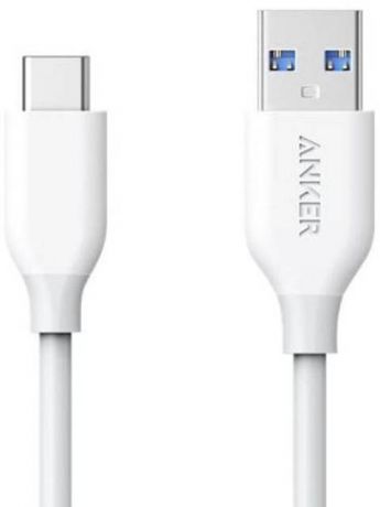 Аксессуар Anker PowerLine Select+ USB-A - USB-C 90cm White A8022H21