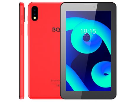 Планшет BQ 7055L Exion One Red (Unisoc SC9863A 1.6 GHz/2048Mb/32Gb/Wi-Fi/Bluetooth/LTE/GPS/Cam/7.0/1024x600/Android)