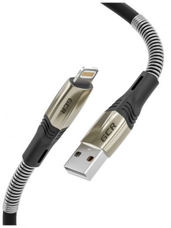 Аксессуар GCR Mercedes & Spring USB - Lightning 1.7m Black GCR-52134