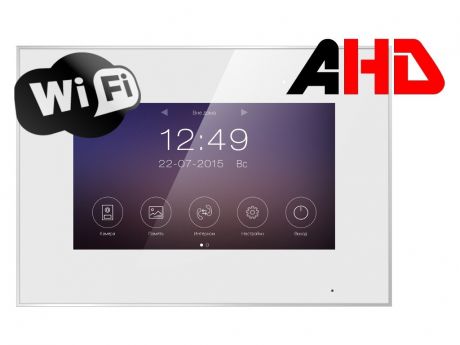 Видеодомофон Tantos Jolli HD Wi-Fi White