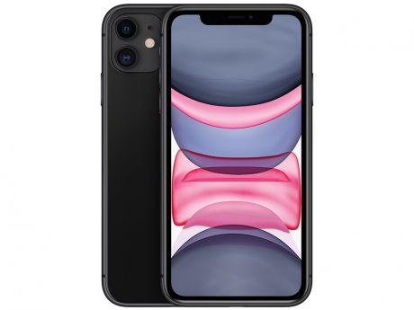 Сотовый телефон APPLE iPhone 11 - 256Gb Black новая комплектация MHDP3RU/A Выгодный набор для Selfie + серт. 200Р!!!
