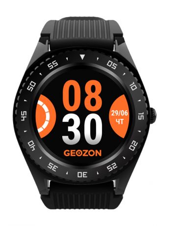 Умные часы Geozon Titanium Black G-SM10BLK