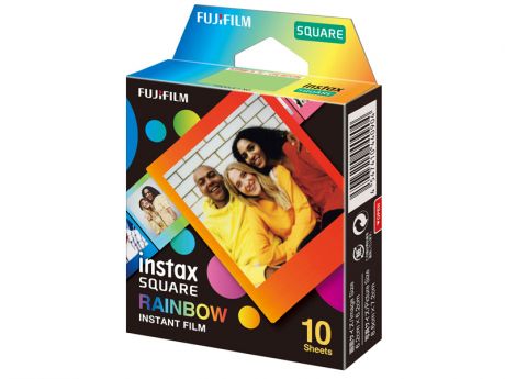 Fujifilm Colorfilm Instax Square Film Rainbow кассета 10L 16671320