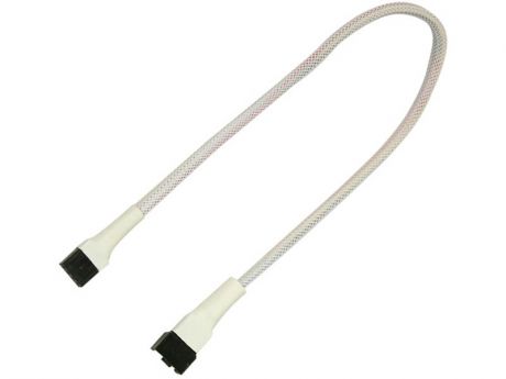 Аксессуар Удлинитель Nanoxia 4-pin PWM 30cm White NXPWV30W