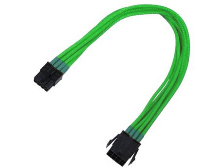 Аксессуар Удлинитель Nanoxia 8-pin PCI-E 30cm Neon Green NX8PE3ENG