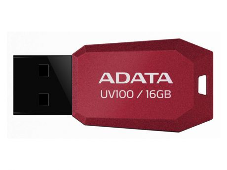 USB Flash Drive 16Gb - A-Data UV100 Classic Red AUV100-16G-RRD