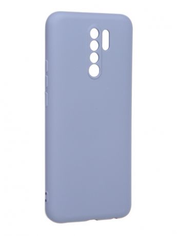 Чехол Akami для Xiaomi Redmi 9 Charm Silicone Grey Blue 6921001750005