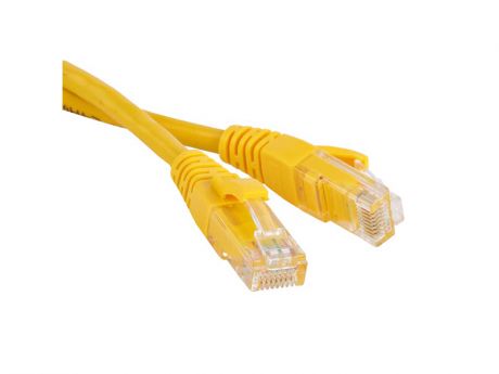 Сетевой кабель Bion UTP cat.5e CCA 1.5m Yellow BNPP12-1.5M/Y