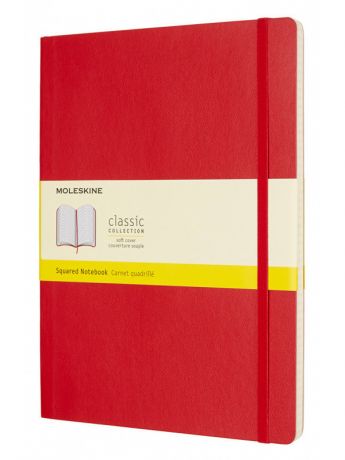 Блокнот Moleskine Classic Soft XLarge 190х250mm 96 листов Red QP622F2 / 431025