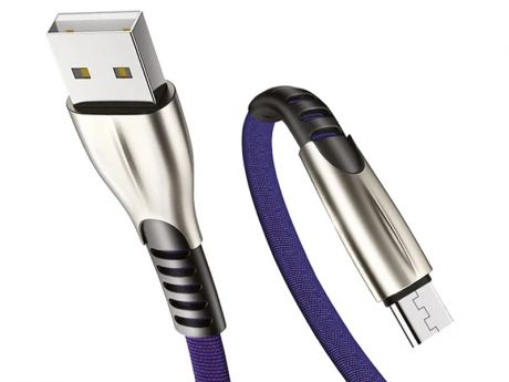 Аксессуар Exployd Sonder USB - MicroUSB 1m Blue EX-K-831