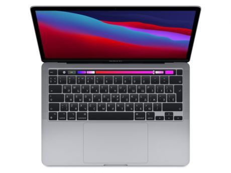 Ноутбук APPLE MacBook Pro 13 (2020) Space Grey MYD82RU/A Выгодный набор + серт. 200Р!!! (Apple M1/8192Mb/256Gb SSD/Wi-Fi/Bluetooth/Cam/13.3/2560x1600/Mac OS)