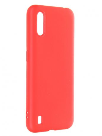 Чехол Krutoff для Samsung Galaxy A01 / M01 A015 / M015 Silicone Red 11776