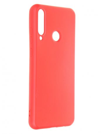 Чехол Krutoff для Huawei Y6p Silicone Case Red 12349