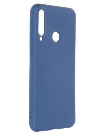 Чехол Krutoff для Huawei Y6p Silicone Case Blue 12351