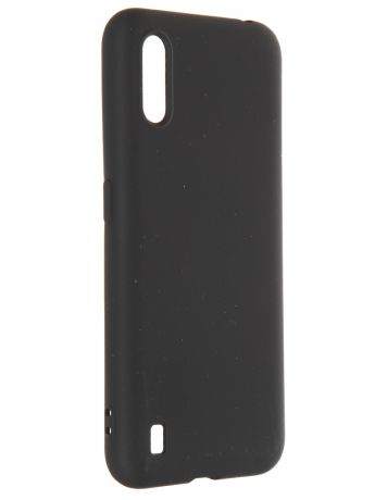 Чехол Krutoff для Samsung Galaxy A01/M01 A015/M015 Silicone Case Black 12411