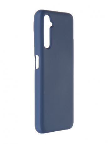 Чехол Krutoff для Realme 6 Pro Silicone Case Blue 12375
