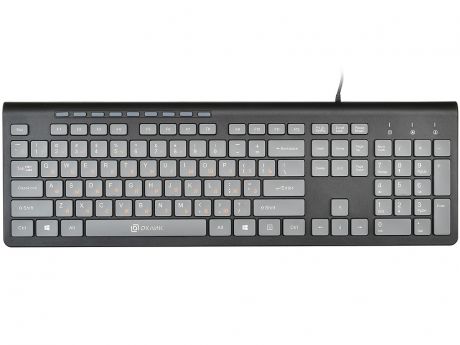 Клавиатура Oklick 480M Black-Grey