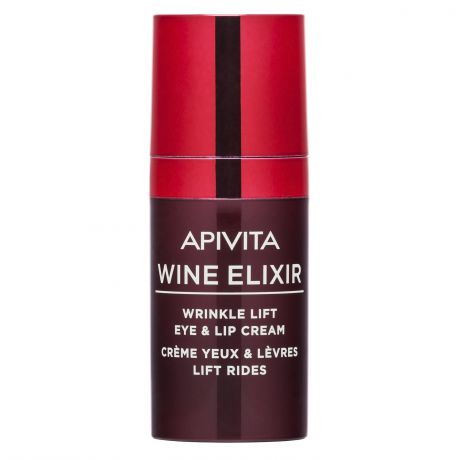 Apivita Крем-лифтинг для кожи вокруг глаз и губ, 15 мл (Apivita, Wine Elixir)