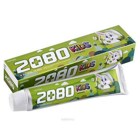 Kerasys DC 2080 Toothpaste Kids Детская зубная паста, яблоко 80 г (Kerasys, Dental Clinic)