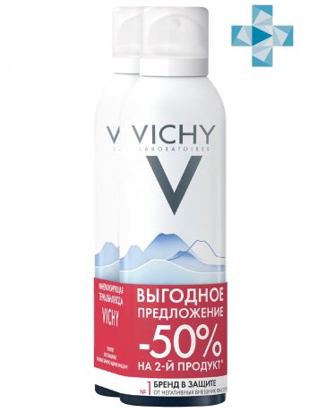 Vichy Набор: Термальная Вода Vichy Спа 2 х 150 мл (Vichy, Thermal Water Vichy)