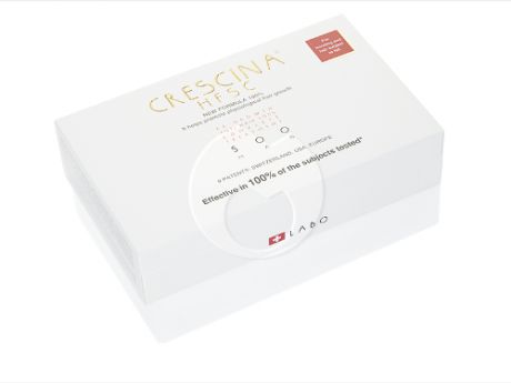 Crescina Комплекс 500 Лосьон для стимулирования роста волос для мужчин №10+ лосьон против выпадения волос №10 (Crescina, Crescina 500)