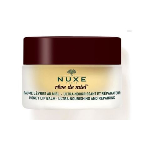 Nuxe Ультрапитательный восстанавливающий бальзам для губ с медом Reve De Miel 15 гр (Nuxe, Reve De Miel)
