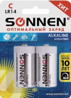 Батарейки Sonnen С (LR14, 14А), 2 шт (451090)