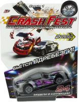 Инерционная машинка 1toy CrashFest: Ghost Racer, 10 см (Т17090-20)
