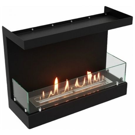 Биокамин Lux Fire Фронтальный 640 S черный