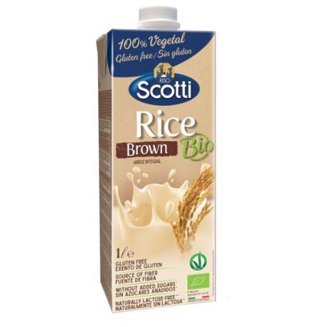 Рисовый напиток Riso Scotti Rice Brown 0.7%, 1 л