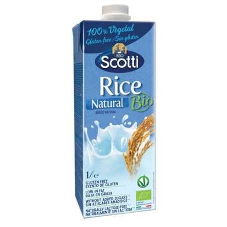 Рисовый напиток Riso Scotti Rice Natural 0.9%, 1 л
