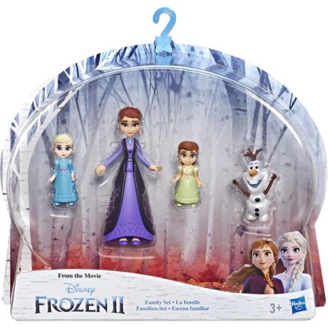 Кукла Hasbro Disney Frozen Холодное сердце 2 E5504/E6913 Делюкс набор Семья