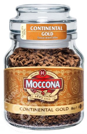 Кофе растворимый Moccona Continental Gold 47.5г