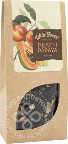 Чай черный Wild Forest Peach Papaya 100г