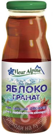 Сок Fleur Alpine Яблоко-гранат 200мл