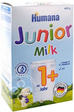 Смесь Humana Junior Milk Молочная 600г