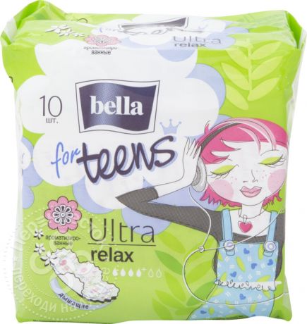 Прокладки Bella for teens Ultra Relax 10шт