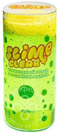 Игрушка Slime Clear Слайм с ароматом яблока