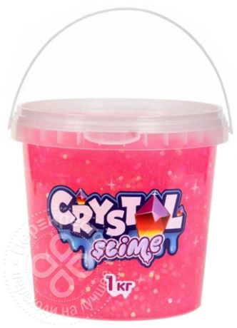 Игрушка Slime Crystal Слайм розовый 1кг
