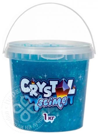 Игрушка Slime Crystal Слайм голубой 1кг