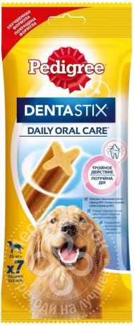Лакомство для собак Pedigree Dentastix для ухода за зубами 270г (упаковка 6 шт.)