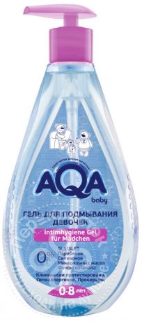 Гель для подмывания девочек Aqa baby 400мл