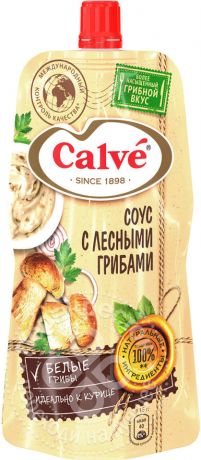 Соус Calve с лесными грибами 230мл (упаковка 3 шт.)