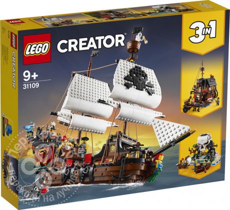 Конструктор LEGO Creator 3-in-1 31109 Пиратский корабль