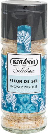 Приправа Kotanyi Selection Fleur de Sel с имбирем и лимоном 95г